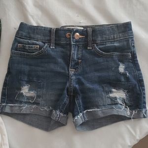 Abercrombie girls jean shorts